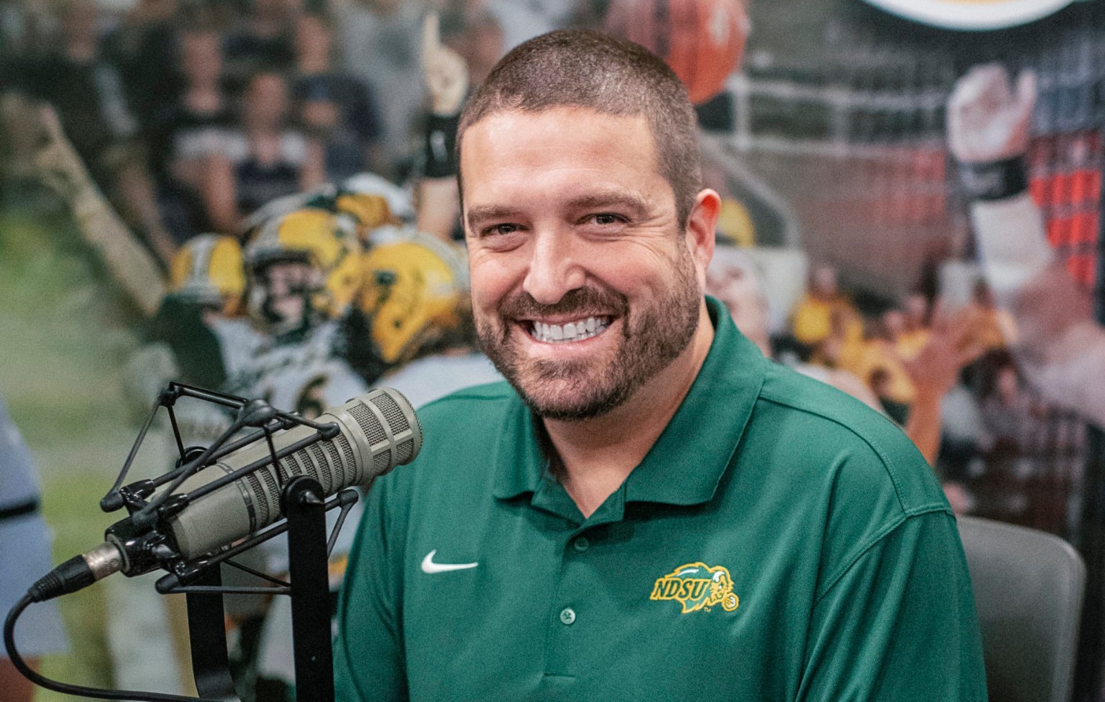 Rob Hipp at the microphone